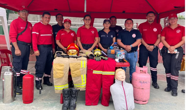Cuerpo de Bomberos de Balao- Comercio y 9 de Octubre, Salvamos Vidas
