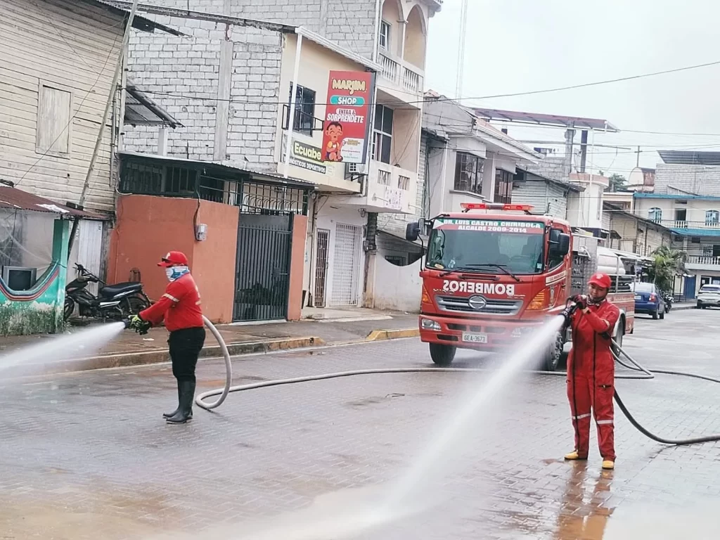 Cuerpo de Bomberos de Balao - Comercio y 9 de Octubre, Salvamos Vidas